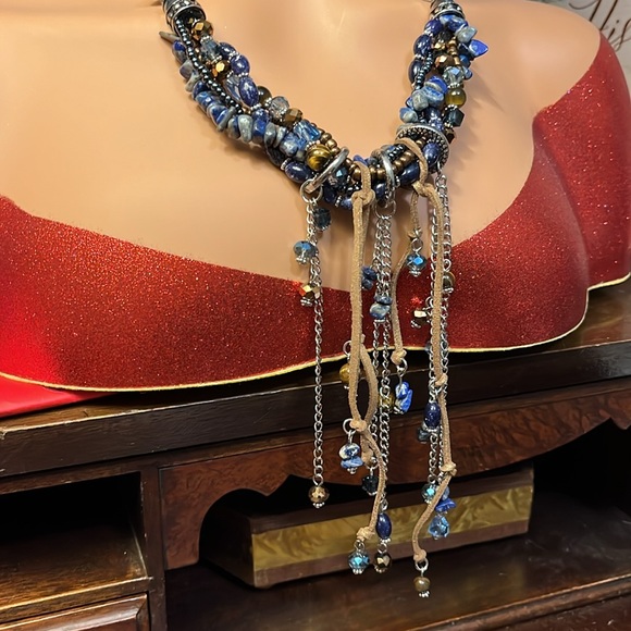 Long Dangle Necklace - Picture 3 of 9